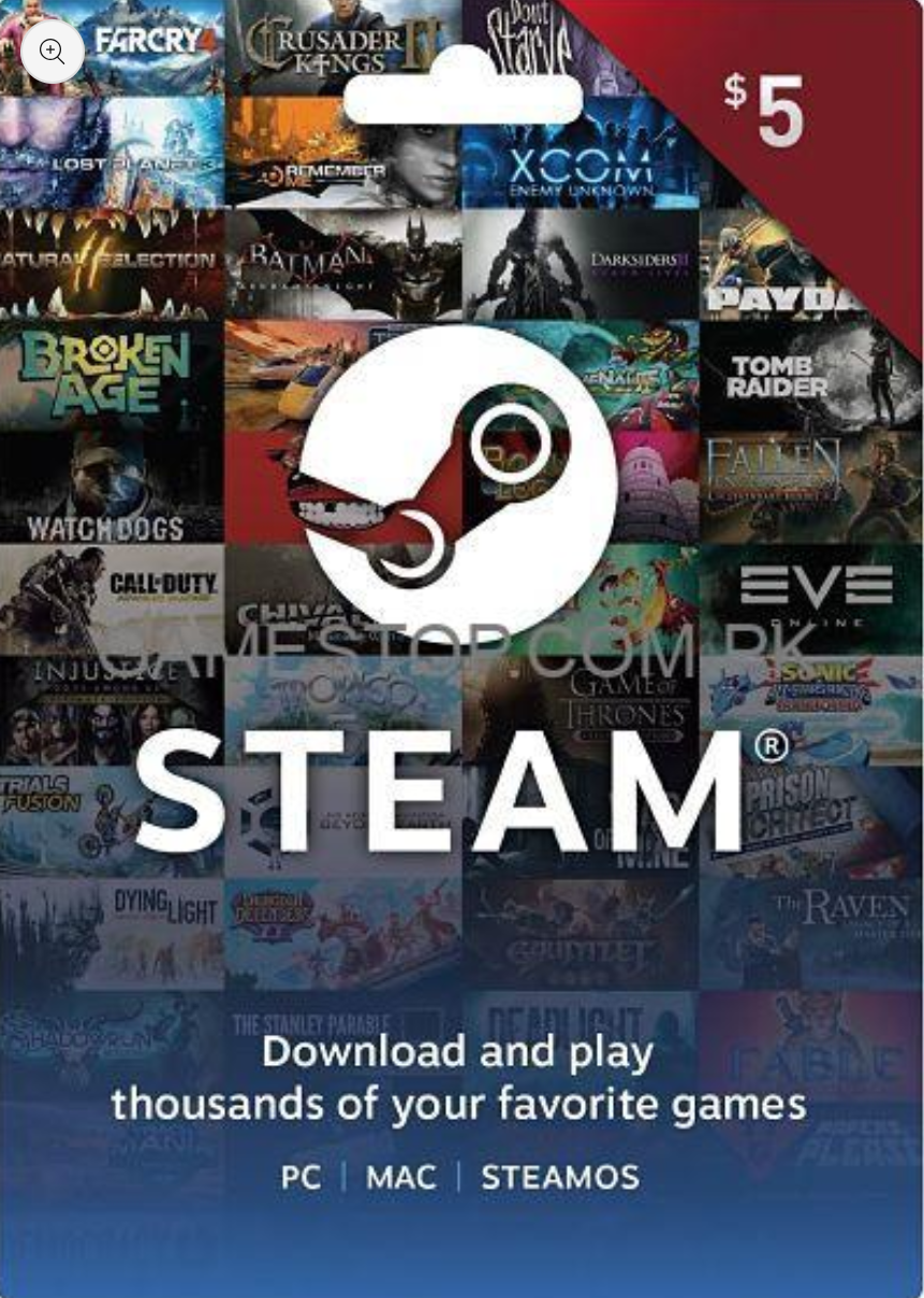 Steam Gift Card